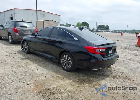 2019 Honda Accord Hybrid из США, поврежденный, VIN 1HGCV3F17KA010975
